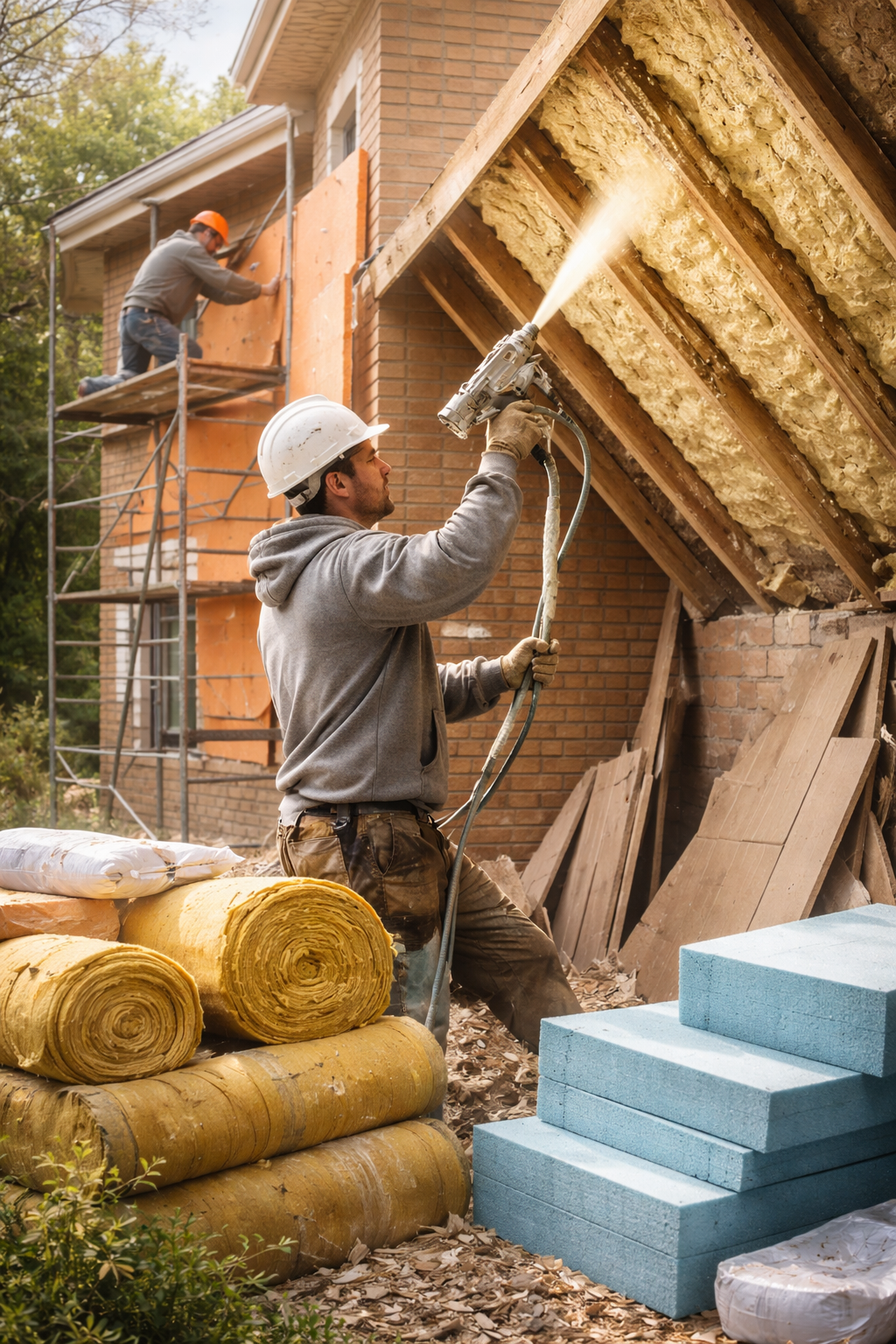 Утепление домов в Петропавловске-Камчатском под ключ от 4352 руб/м2 | Профессионально — ТепломастерПтк