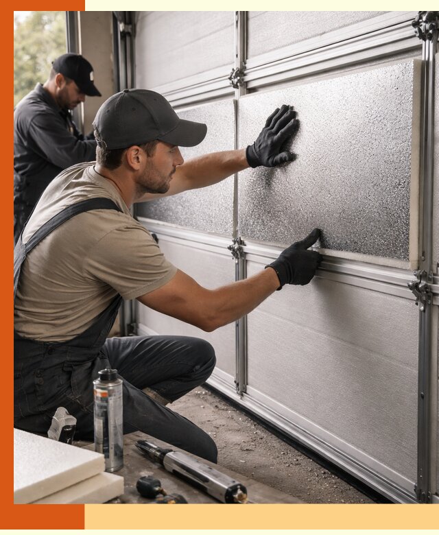 Утепление гаражных ворот в Петропавловске-Камчатском качественно и надежно