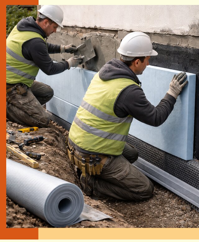 Утепление фундамента снаружи в Петропавловске-Камчатском — профессиональная теплоизоляция