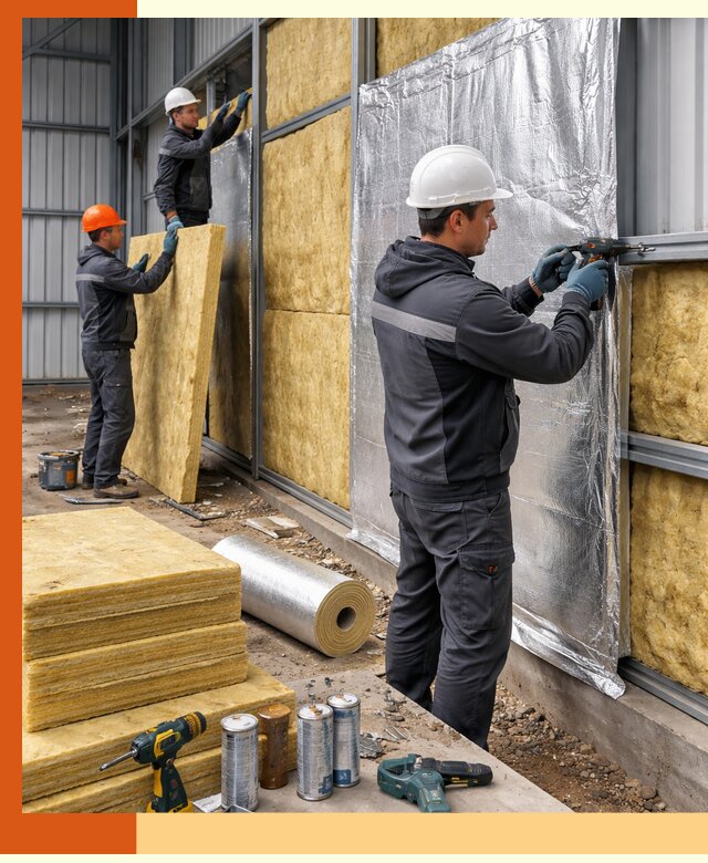 Утепление металлического ангара профессионально в Петропавловске-Камчатском