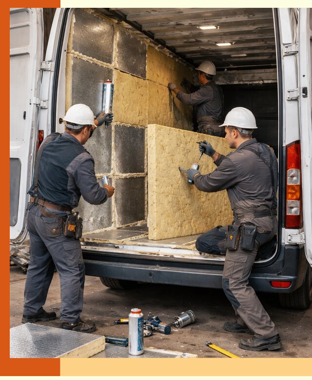 Утепление фургона-рефрижератора в Петропавловске-Камчатском для сохранения температуры