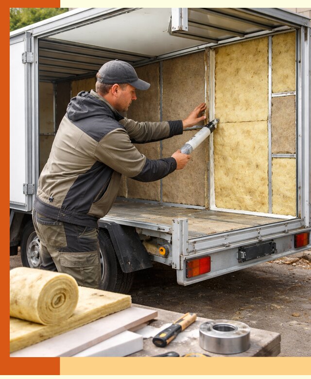 Профессиональное утепление прицепа в Петропавловске-Камчатском для любых условий
